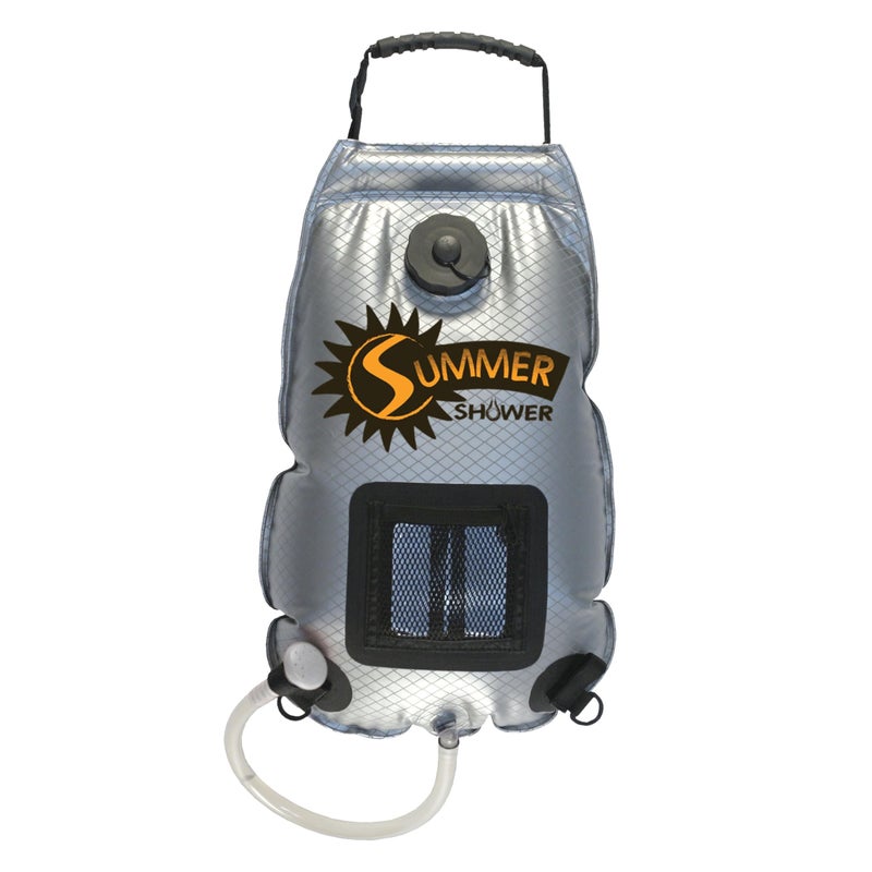 Advanced Elements (SS761) Summer Solar Shower - 3 Gallon , Silver/Black - Image 1